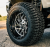 FUEL OFFROAD - TRITON CHROME PLATED GLOSS BLACK LIP | Chrome FUEL OFFROAD - TRITON CHROME PLATED GLOSS BLACK LIP | Chrome